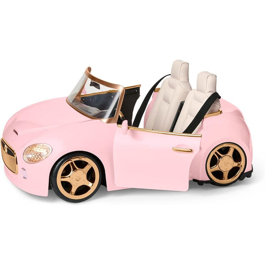 American Girl Truly Me AG RC Sports Car Pink for 18" Doll