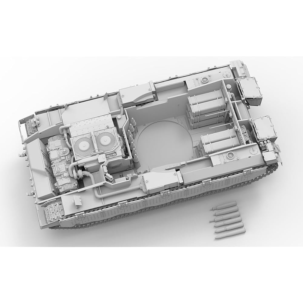 Border Model 1/35 Israeli Merkava Mk.2D w/Full Interior Plastic Model BT037