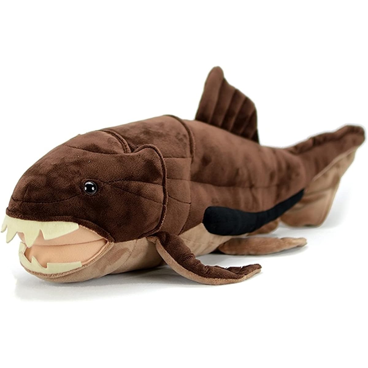 Little Heart Simulation Dengue Fish Plush Toy 23.6 Inch Soft Lifelike Dengue Stuffed Animal Fish Stuffed Toy Christmas Cute Boys Girls Gift Decoration