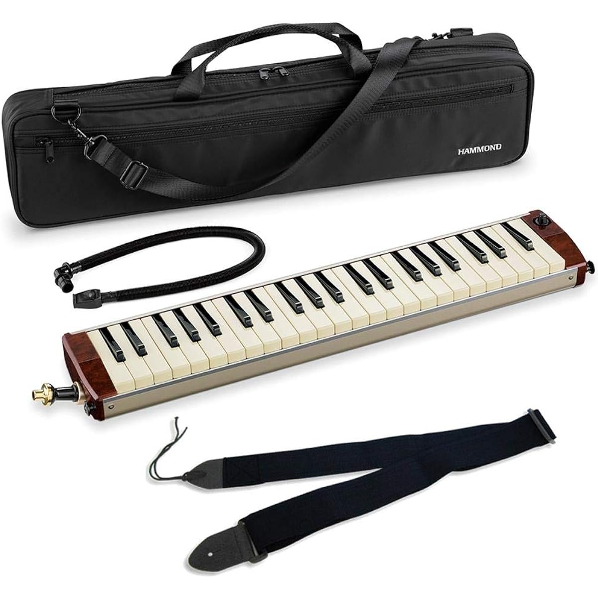 [Includes universal strap] SUZUKI HAMMOND PRO-44Hv2 Built-in pickup microphone Electric acoustic keyboard harmonica