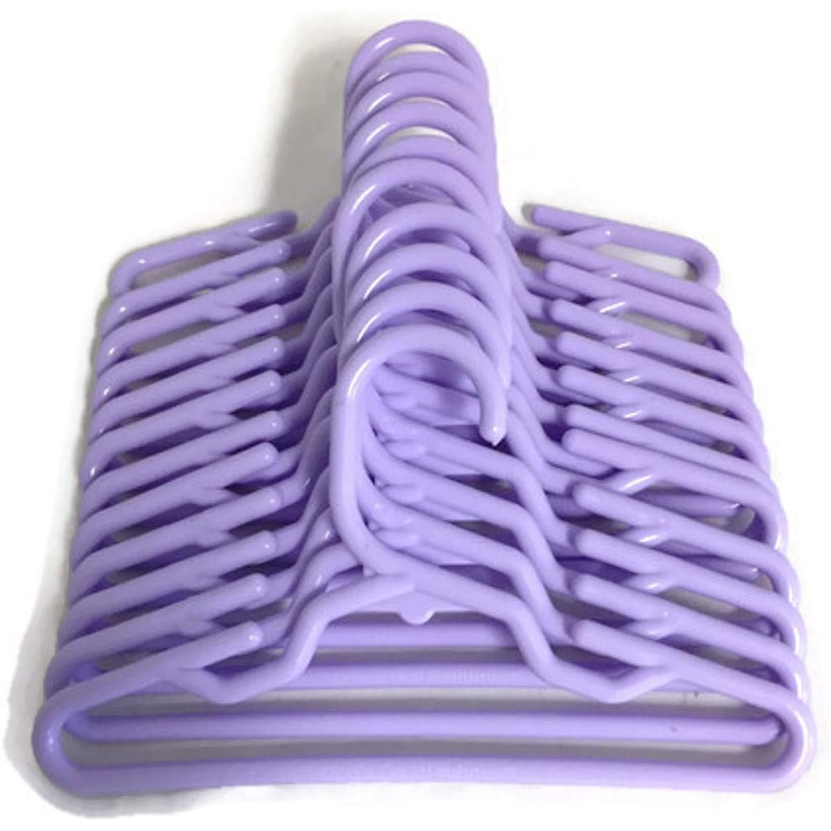12 Lavender Hangers (1 Dozen) Outfit for 14" American Girl Wellie Wisher Doll