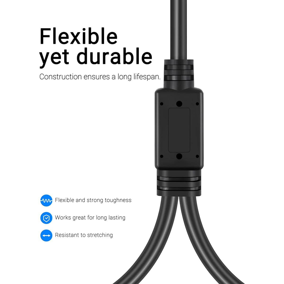 LanSenSu 1x XLR Y Splitter Mic 2x Male 10ft 3 Pin XLR Female to Dual XLR Male Y Splitter Balanced Mic Audio Cable for Stereo Mic to L&R Audio Tracks (1 Pack)