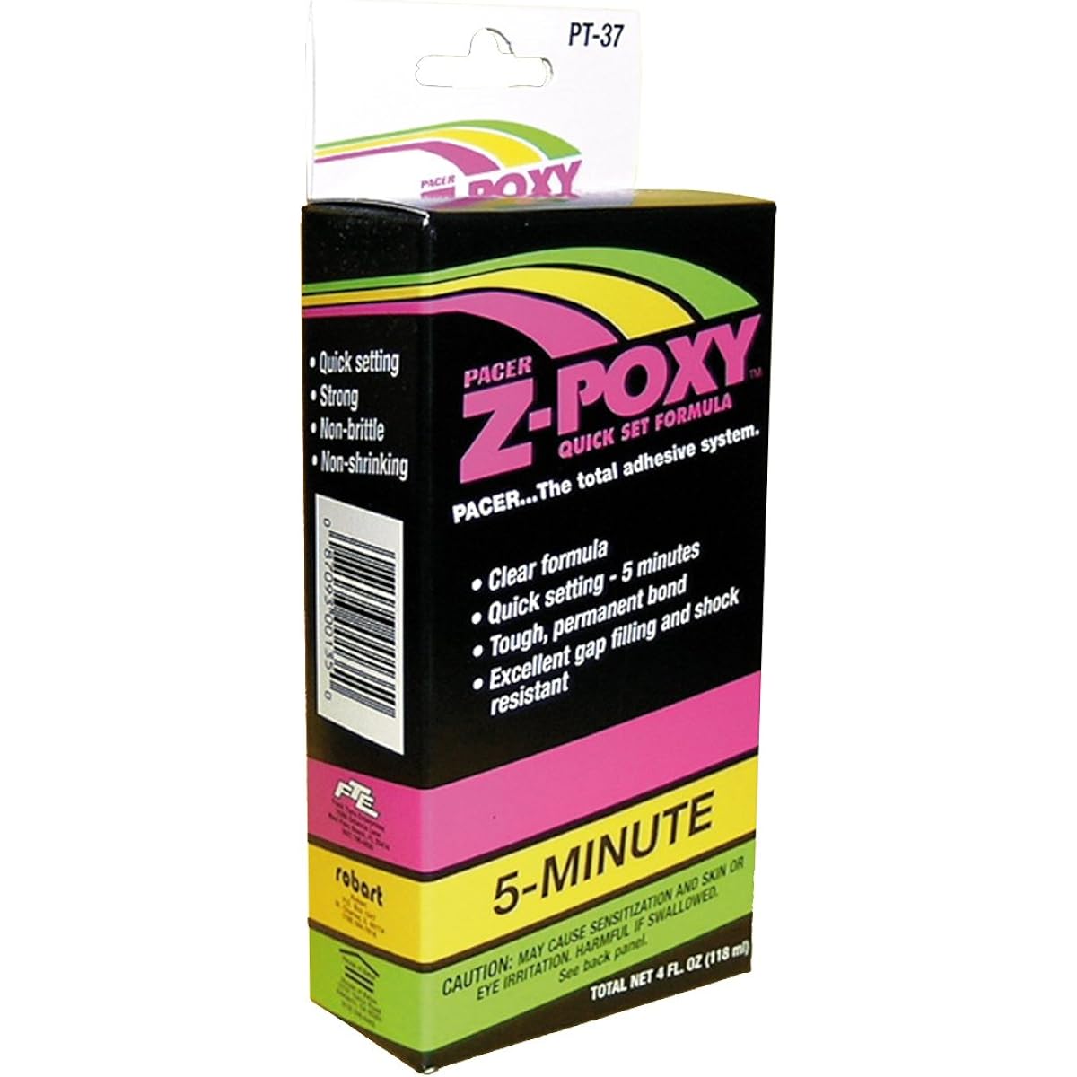 [Pacer Technology] Pacer Technology (Zap) Pacer Technology Pacer Technology ZPoxy 5 Minute Set, 4 oz PT-37 [Parallel Import]
