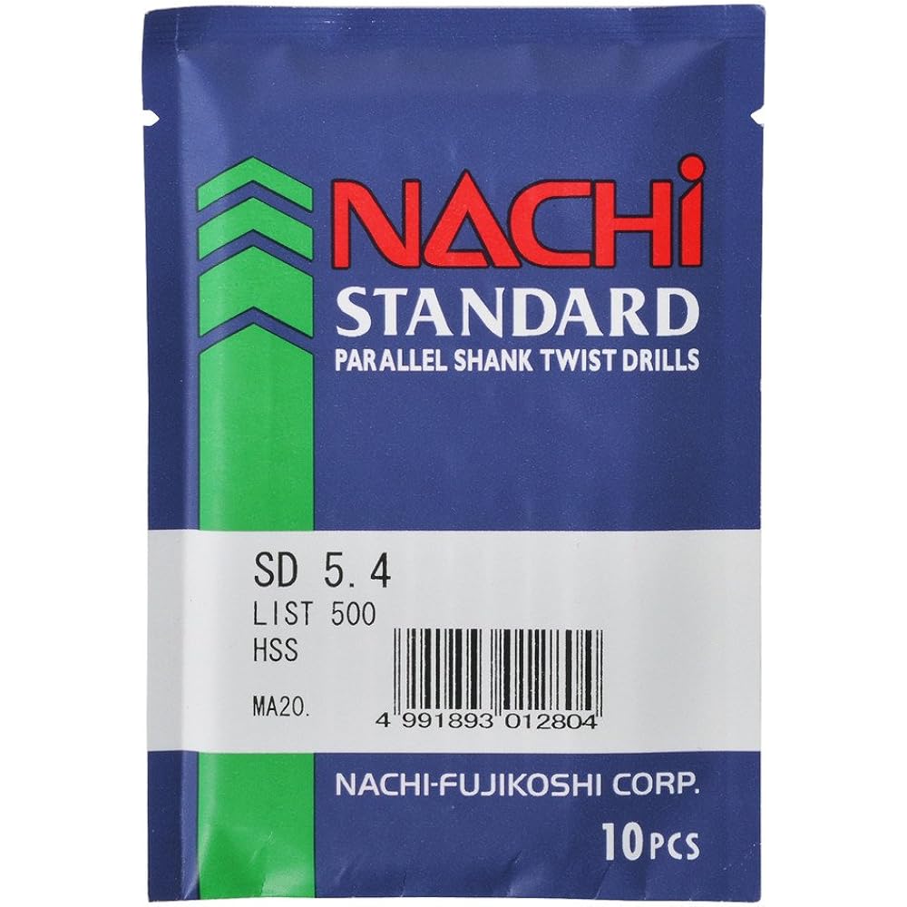 Nachi Standard Drill (for Ironwork) Bag SD 10.8mm