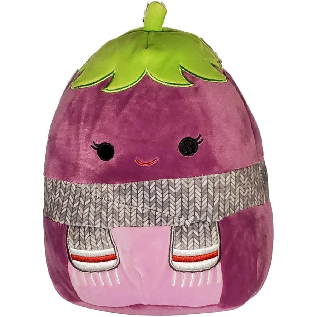 Squishmallow 8" Glena The Eggplant with Scarf