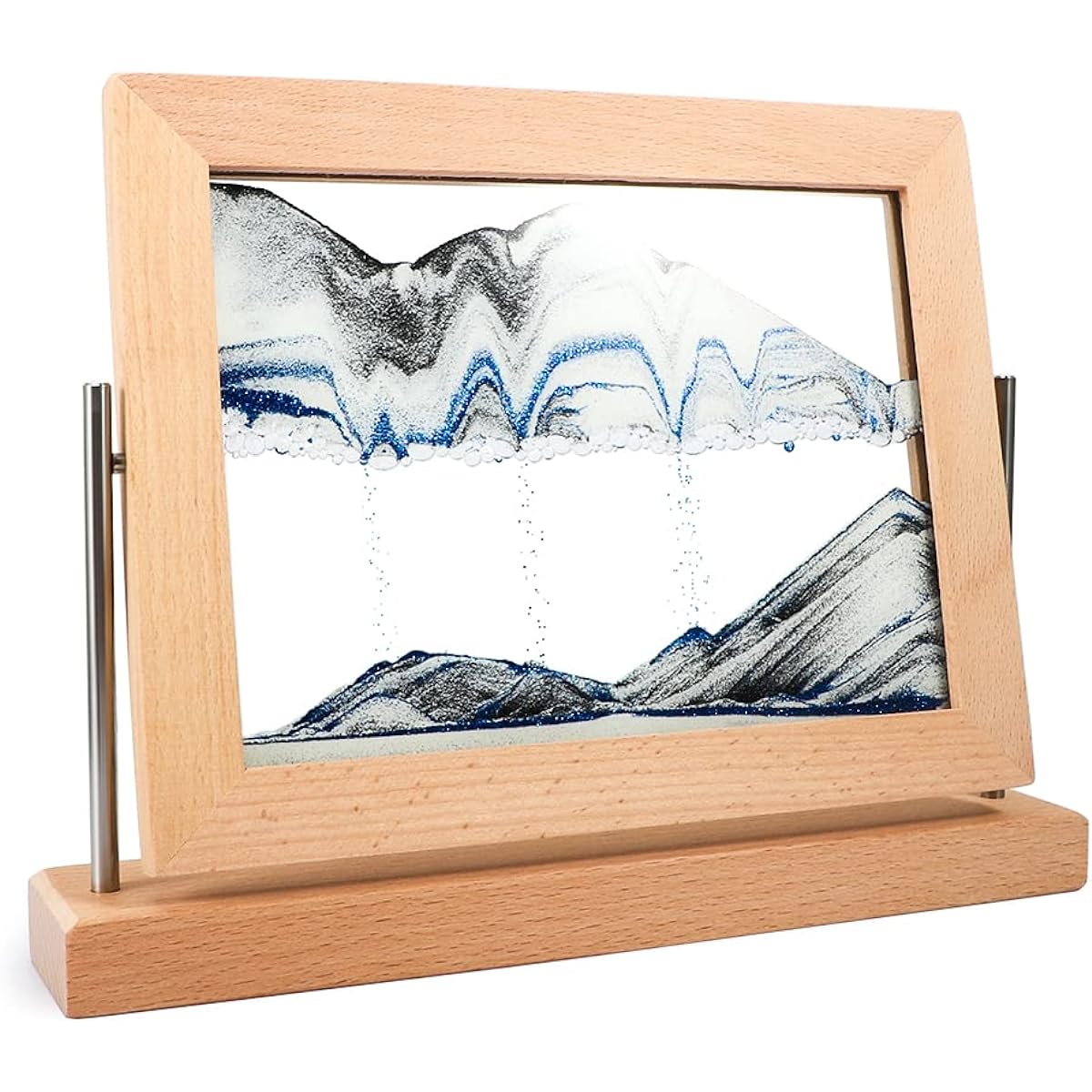 Bochino Moving Sand Art Picture Dynamic Sand Drawing 3D Sand Art Frame Sand Scenery Moving Sand Painting for Home & Office Decor
