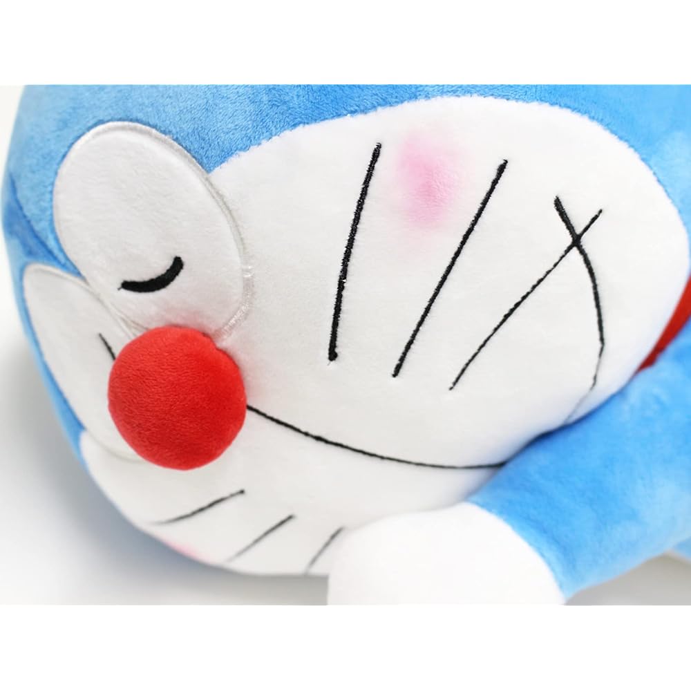 MORIPiLO Body Pillow for Children and Adults Extra Large Size Doraemon Blue Approx. 90cm [Official Character Goods] Fluffy Plush Cushion Shogakukan 4620224