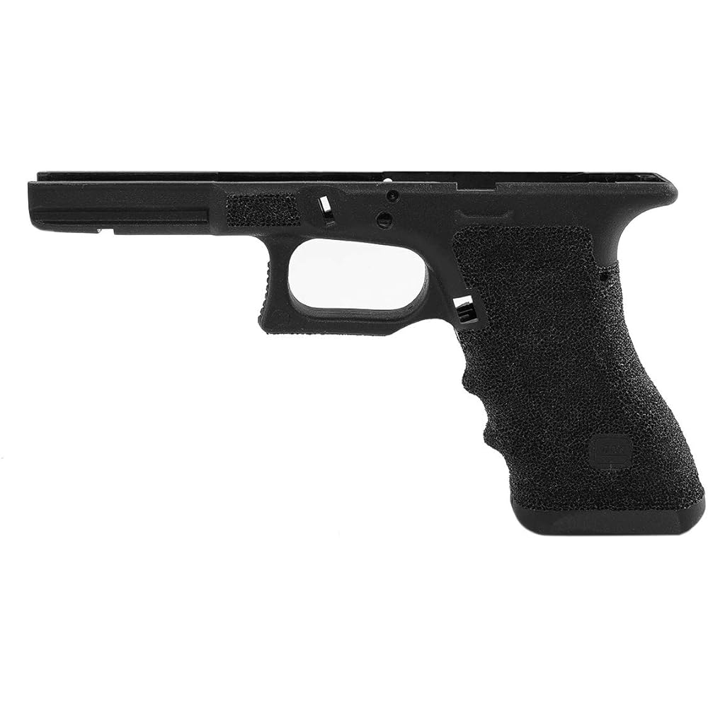 Guns Modify TTI Style Gen.3 RTF Custom Frame Stippling Ver. Compatible with Tokyo Marui Glock Series Black