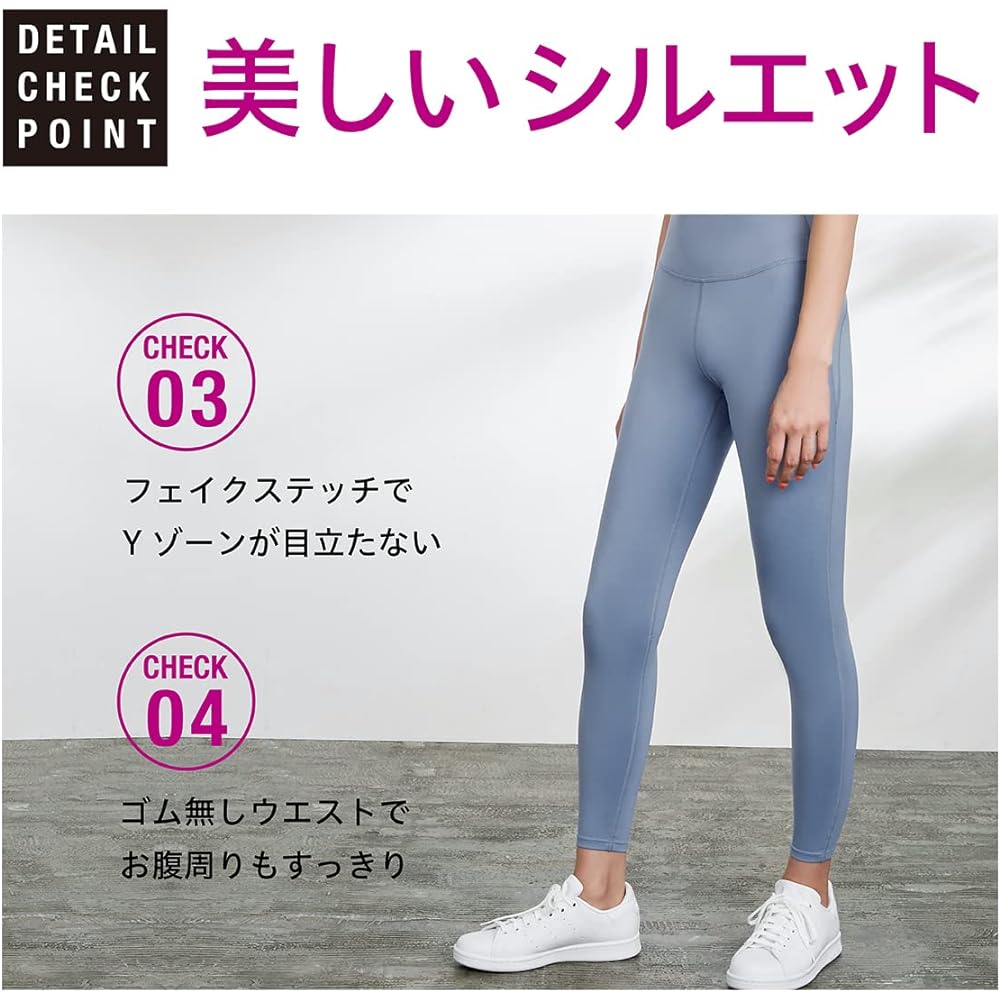 [Laviwell] Body Shape Correction UV Protection Yoga Pants, Beautiful Legs, Beautiful Buttocks, Yoga Wear, Bottoms, Sports Leggings, Quarter Length ZE301