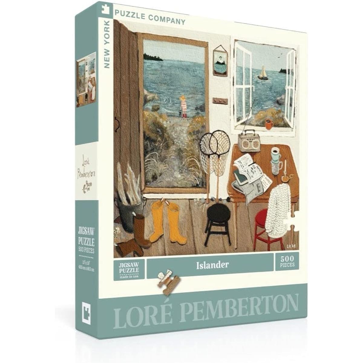 New York Puzzle Company - Loré Pemberton Islander - 500 Piece Jigsaw Puzzle