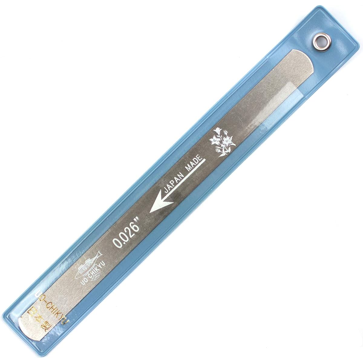UO-CHIKYU Fish Globe Nut File Nut Groove File Set of 6 for Electric Gauge (.010-.046) [Made in Japan]