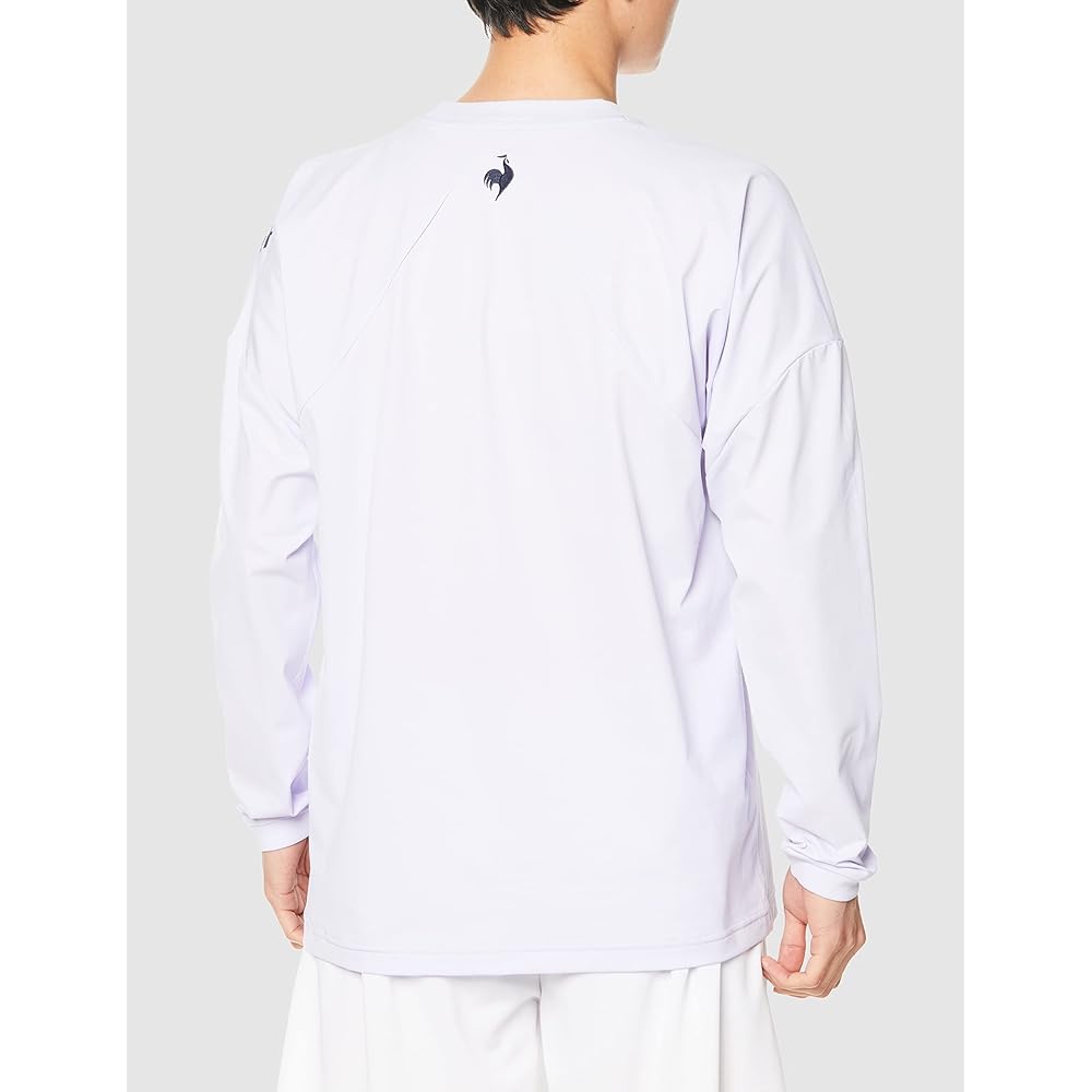 [Le Coq Sportif] Long Sleeve Shirt, Long T, Running, Jogging, Gym, Sweat Absorbent, Quick Drying, Stretch, UV CUT (UPF50+), Thermal Cooling, ECO