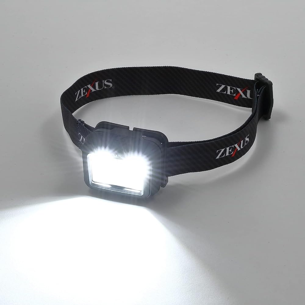 Fuji Toki ZEXUS LED light ZX-190 [Maximum 560 lumens (when using ZR-01) Main LED lighting time: Up to 20 hours White/Bulb color]