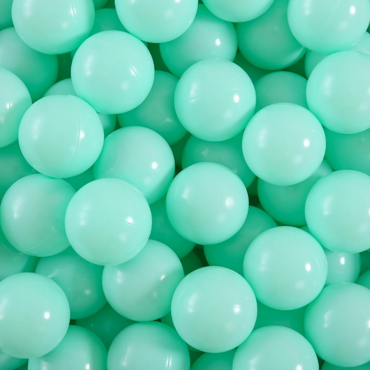 Heopeis Ball Pit Ball - 2.7" Plastic Ball Play Ball BPA Free Phthalate Free Non-Toxic Play Ball Kids Ball Pit Party Birthday Ball Pool Tent
