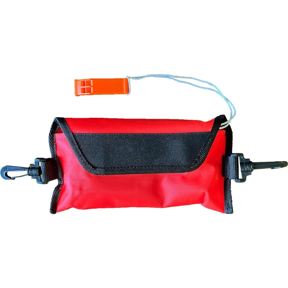 PROBLUE Signal Float with Dedicated Case and Whistle AC-37-5 Orange Diving
