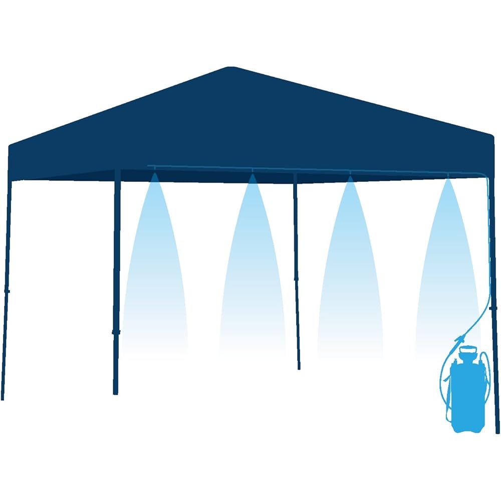 BUNDOK MOLUSKO Shower & Mist 16L MS-34 Portable Simple Shower Outdoor Marine Sports S Blue