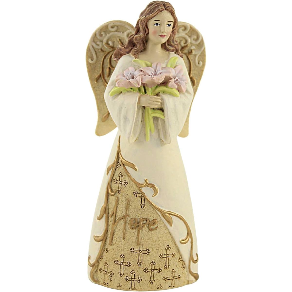 Roman 20494 Faithstone Hope Angel, 6" tall