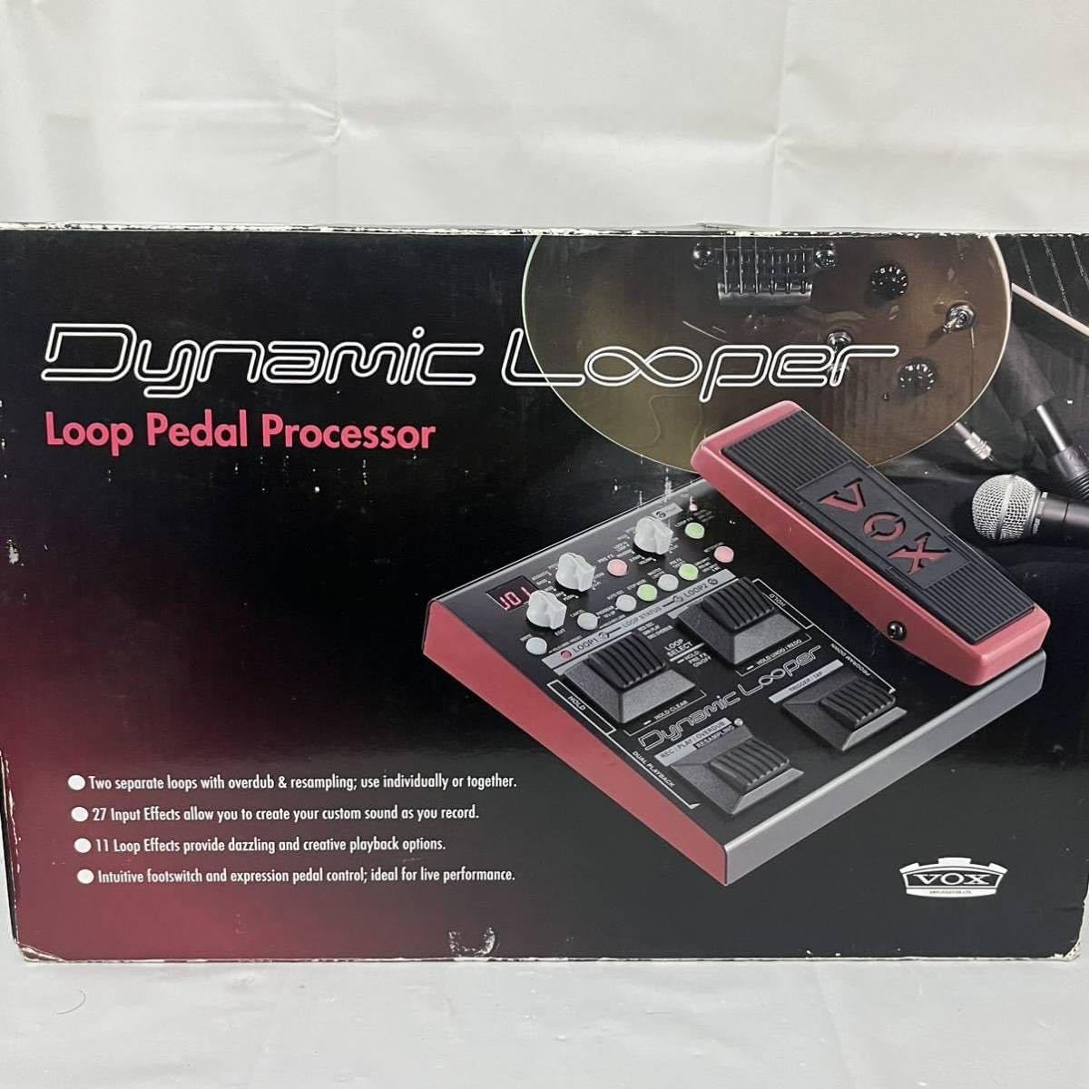 VOX VDL1 dynamic looper looper + multi-effector