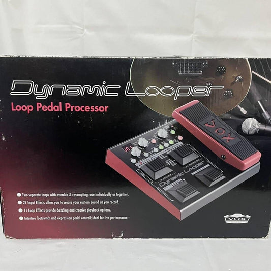 VOX VDL1 dynamic looper looper + multi-effector