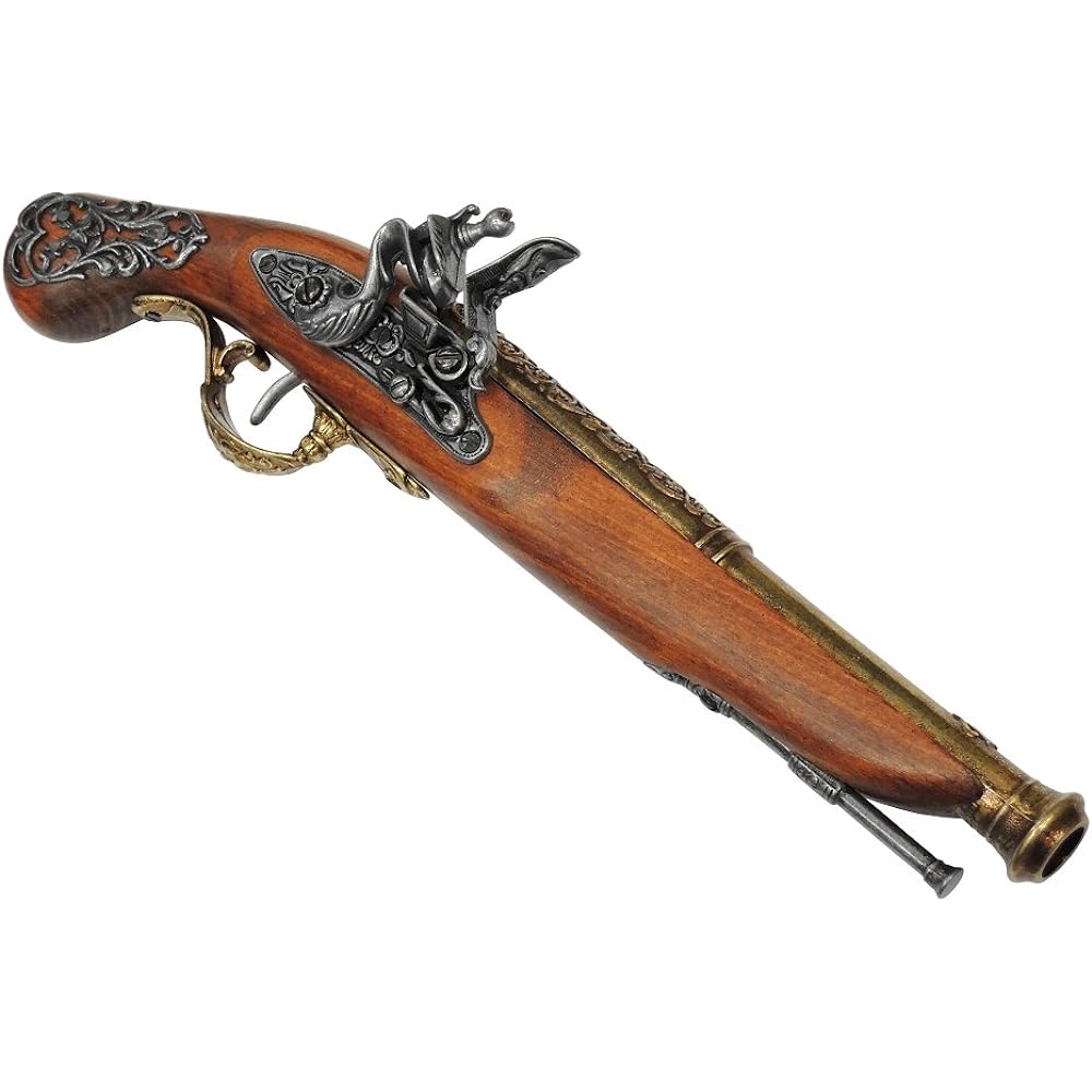 DENIX 2-1196/L 2-gun duel flintlock