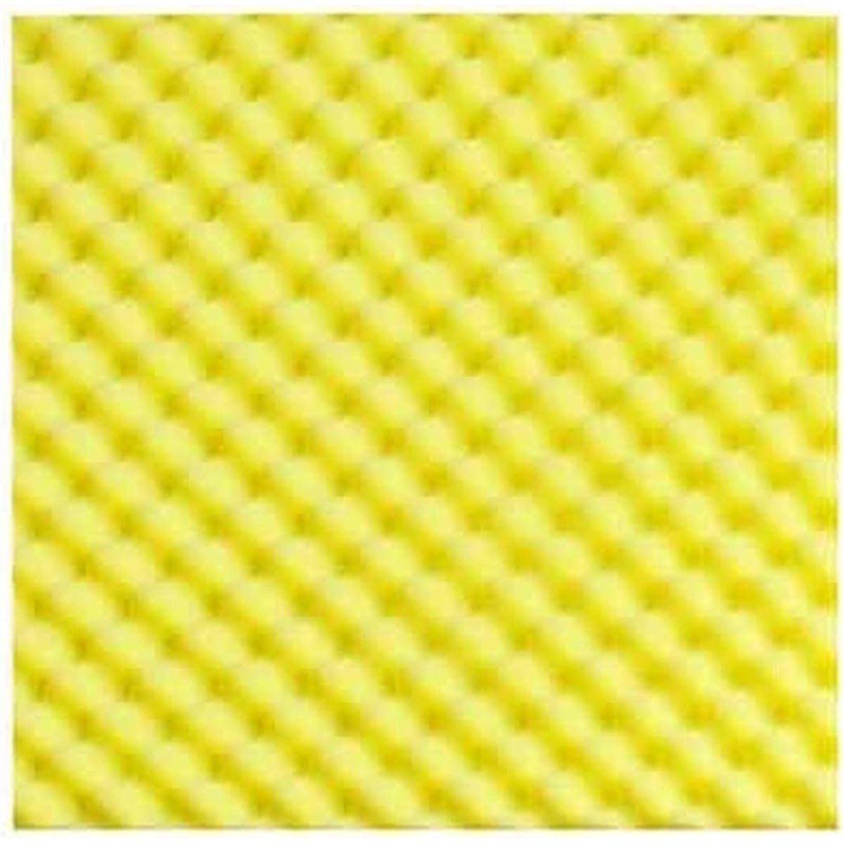 Indoor Sound Absorbing Cotton 20PCS Square Acoustic Panels Dance Room Music Room Soundproofing Foam Panels (Red) (Yellow)