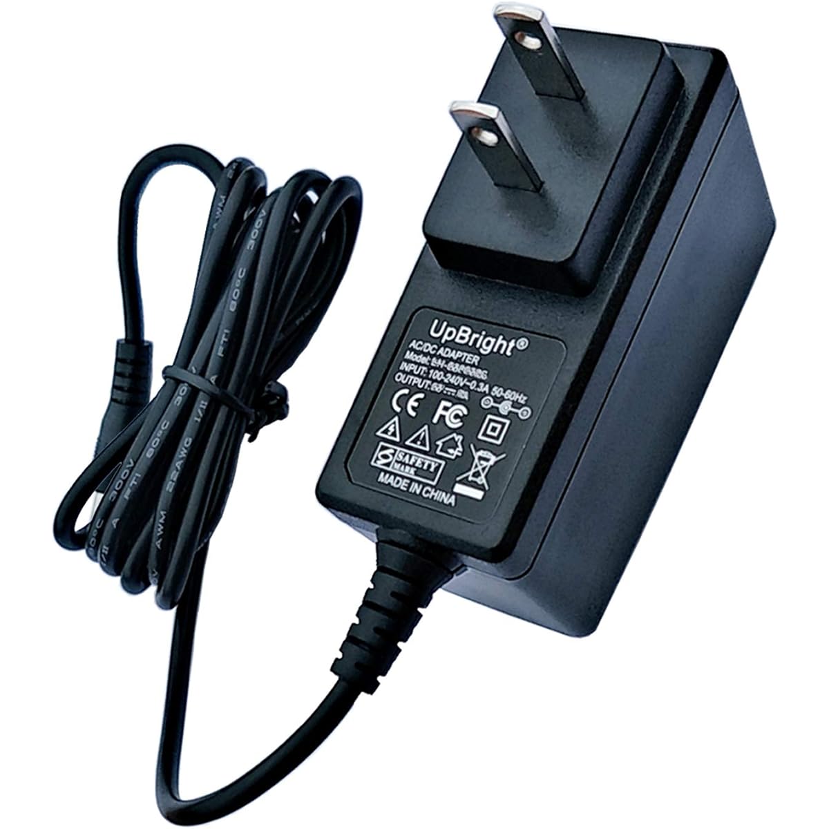 UpBright 24V AC/DC Adapter Booster Pro 2 3 Pro2 Pro3 P2 Pro E JUFIT Fascia Cotsoco VIWIK Lpysfw Massage Gun 24VDC 1A DC24V 1000mA 24.0V 1.0A 24W 24V Power Cord Battery Charger