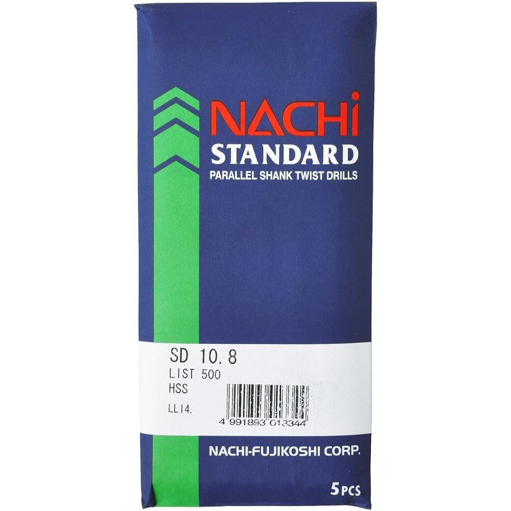 Nachi Standard Drill (for Ironwork) Bag SD 10.8mm