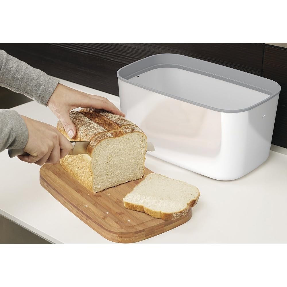 [Genuine] Joseph Joseph Bread Case Bread Case White 80044