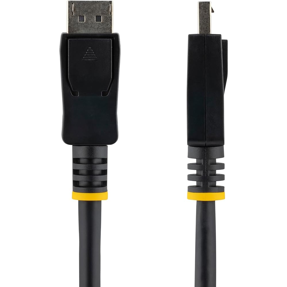 StarTech.com DisplayPort Cable / 7m / HDCP & DPCP Compatible / 2560 x 1440p / DP Connector with Latch / Male to Male / DisplayPort Monitor Cable DISPL7M