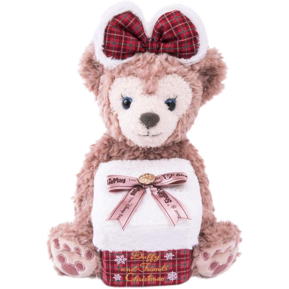 Shellie May Plush Toy with Gift Box Duffy's Christmas 2019 Disney Goods Souvenir [Tokyo Disney Sea Exclusive]
