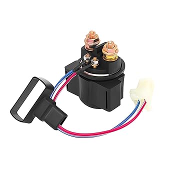 Solenoid Relay Motorcycle Starter Relay for Yama & Habirago XV500 XV535 TTR250 TTR225 TW200 XV920 XVZ1200 Royal YFB250 YTM200E YFB250F
