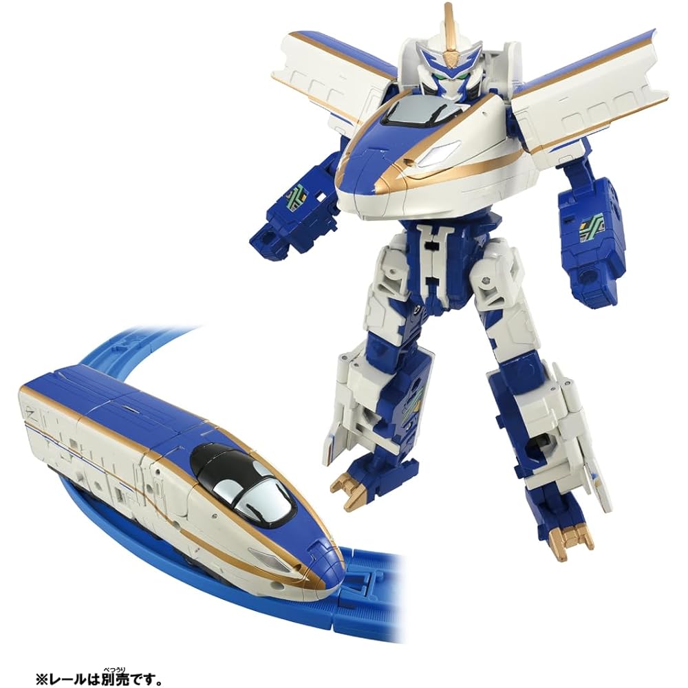 Takara Tomy Plarail Shinkalion CW E7 Kagayaki Drill Form Train Toy Ages 3+