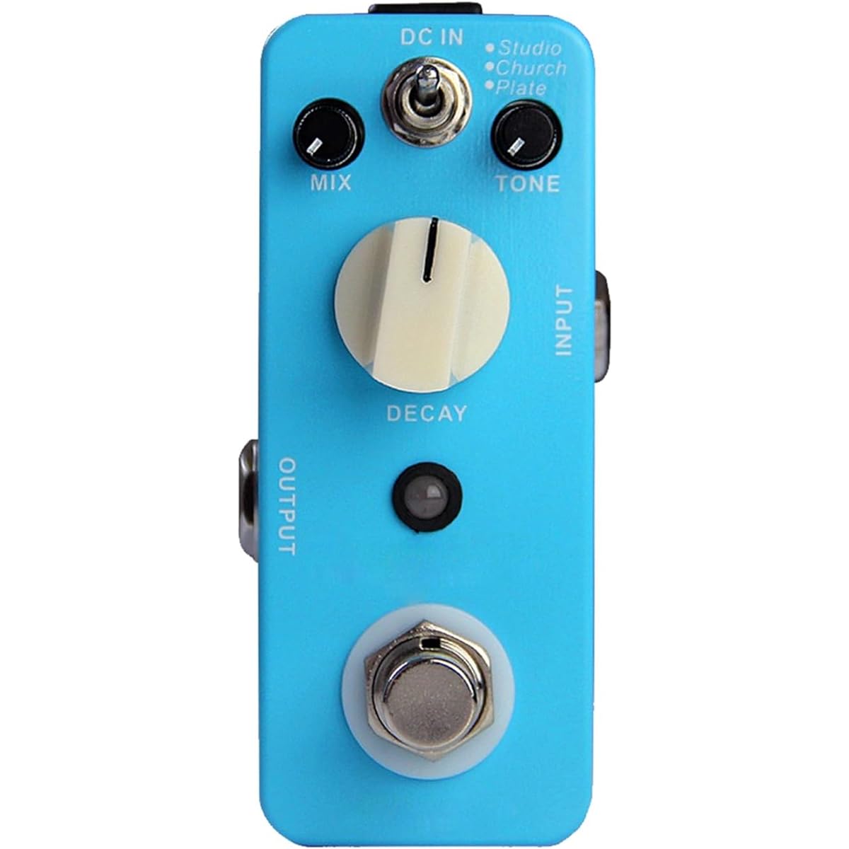 Modulation Guitar Pedal Guitar Effect Pedal Digital Guitar Reverb Pedal Processor 3 Reverb Modes