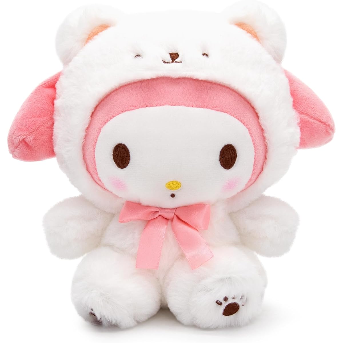 My Melo Plush 8" Cartoon Stuffed Animal Figure Anime Plush Pillow Toy Super Cute Cartoon Theme Party Favors Soft Kawaii Cute Stuffed Animals for Girls Teens Fans Birthday Decorations Pink