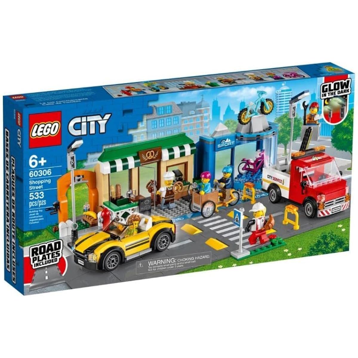 LEGO 60306 Shopping Street - New.