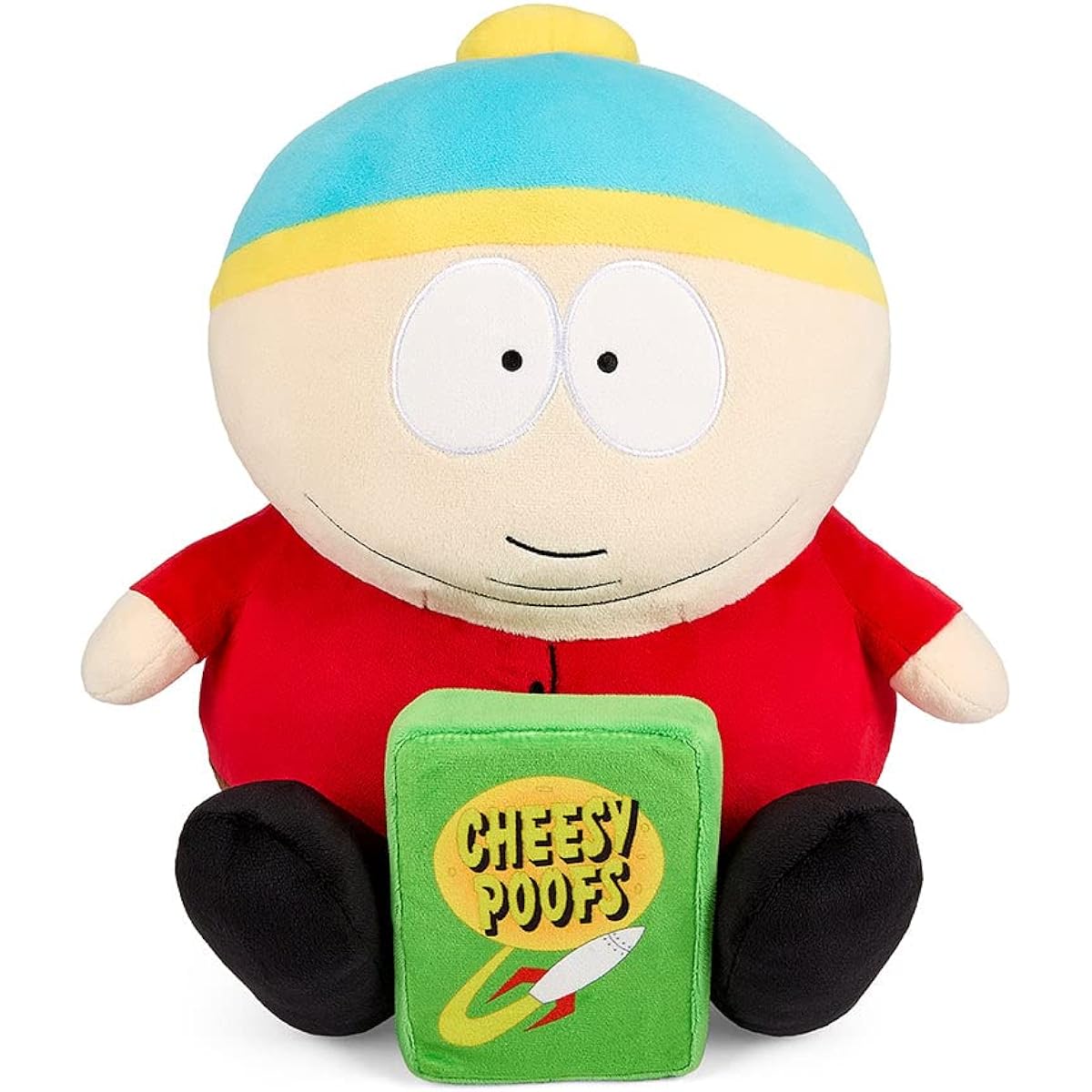 Kidrobot South Park Cartman with Cheesy Pouf 16" HugMe Shake Action Vibrating Plush