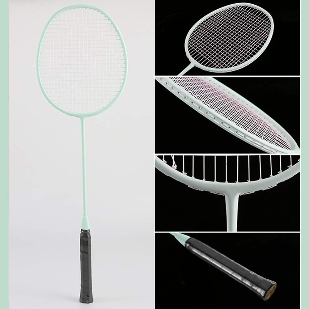 Senston 2 Piece/4 Piece Badminton Racket Set Carbon Fiber Badminton Racket - Includes 1 Carrying Bag