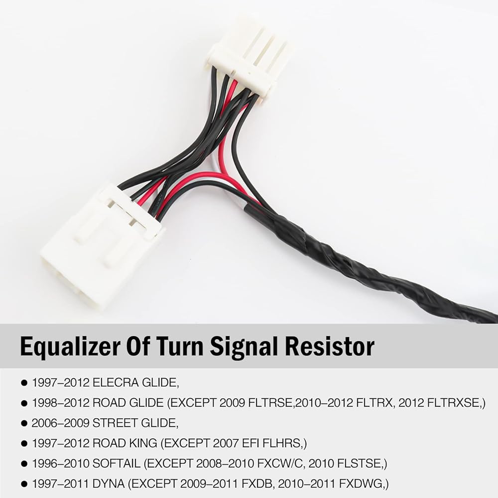 Equalizer Load Resistor Stabilizer Plug and Play Harley Motorcycle LED Turn Signal Light