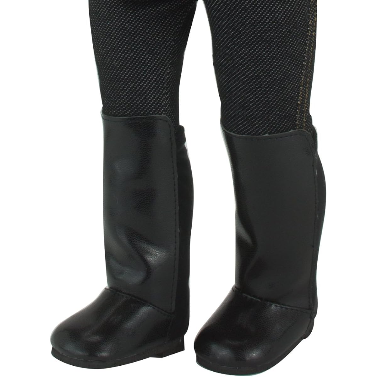 Sophia's Black Over the Knee Boots for Dolls by 18 Inch Doll Boots