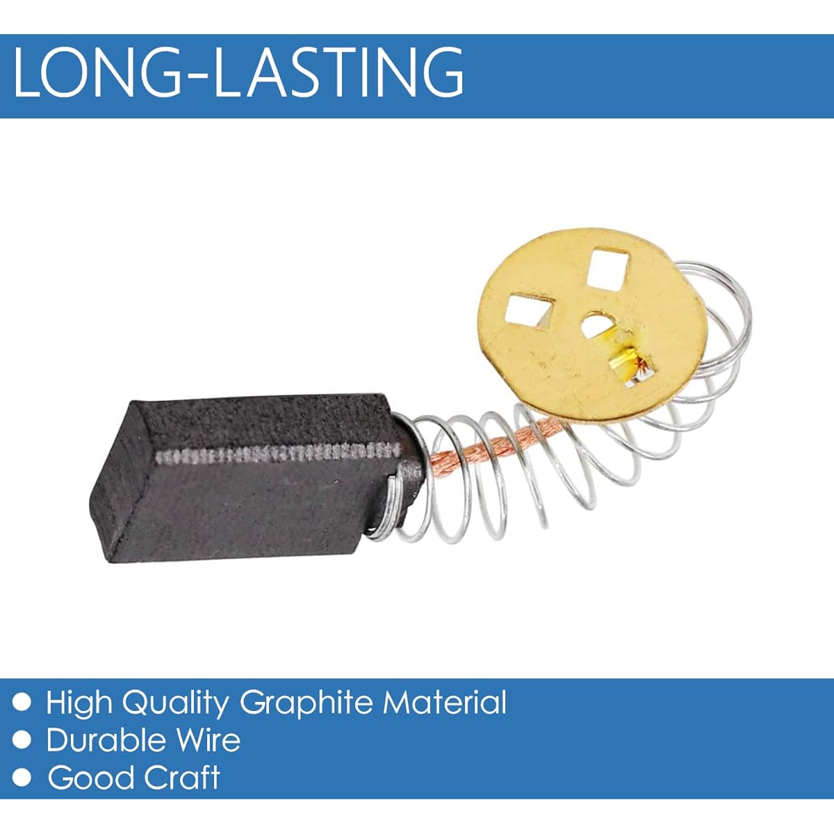 8 pieces Durable 145323, 145323-06 Replacement carbon brush Compatible with DW705 DW708 DW744 DW361 DW359 etc. 145323 145323-02 145323-03