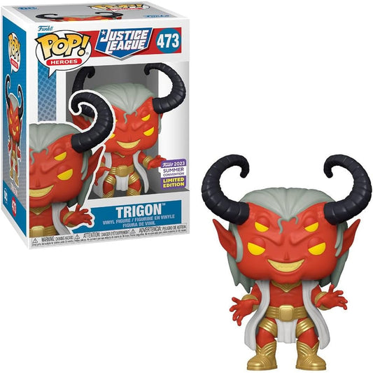 Funko Justice League Trigon Pop! #473 2023 Summer Convention Limited Edition