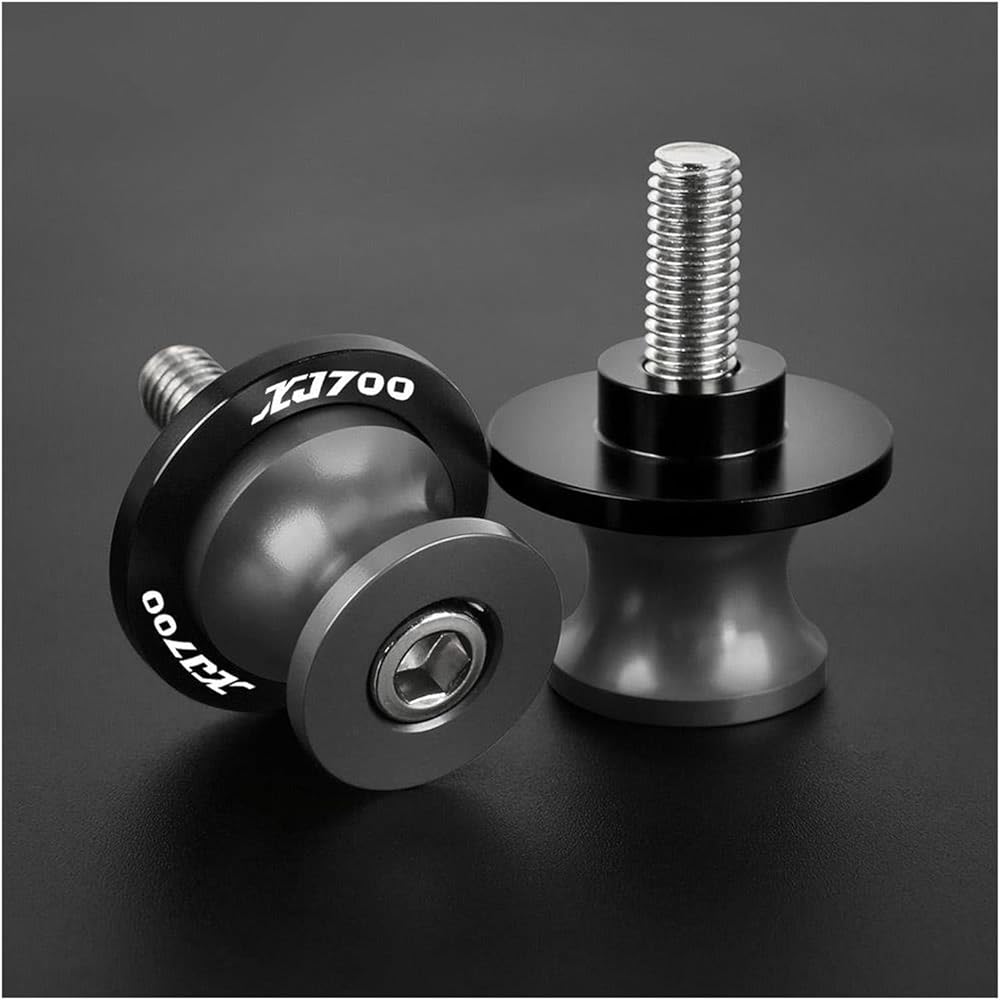 Swingarm Accessories FOR XJ700 XJ700 XJ 700 YZF 1984 1985 1986 Motorcycle Accessories CNC Aluminum Swingarm Spool Slider Rear Stand Screw (Color : B 6MM)
