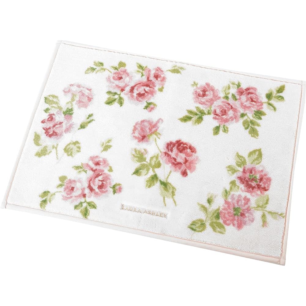 UCHINO Laura Ashley Bath Mat Approx. 50 x 70 cm Alba Teen Pink Pink TBM62716 P