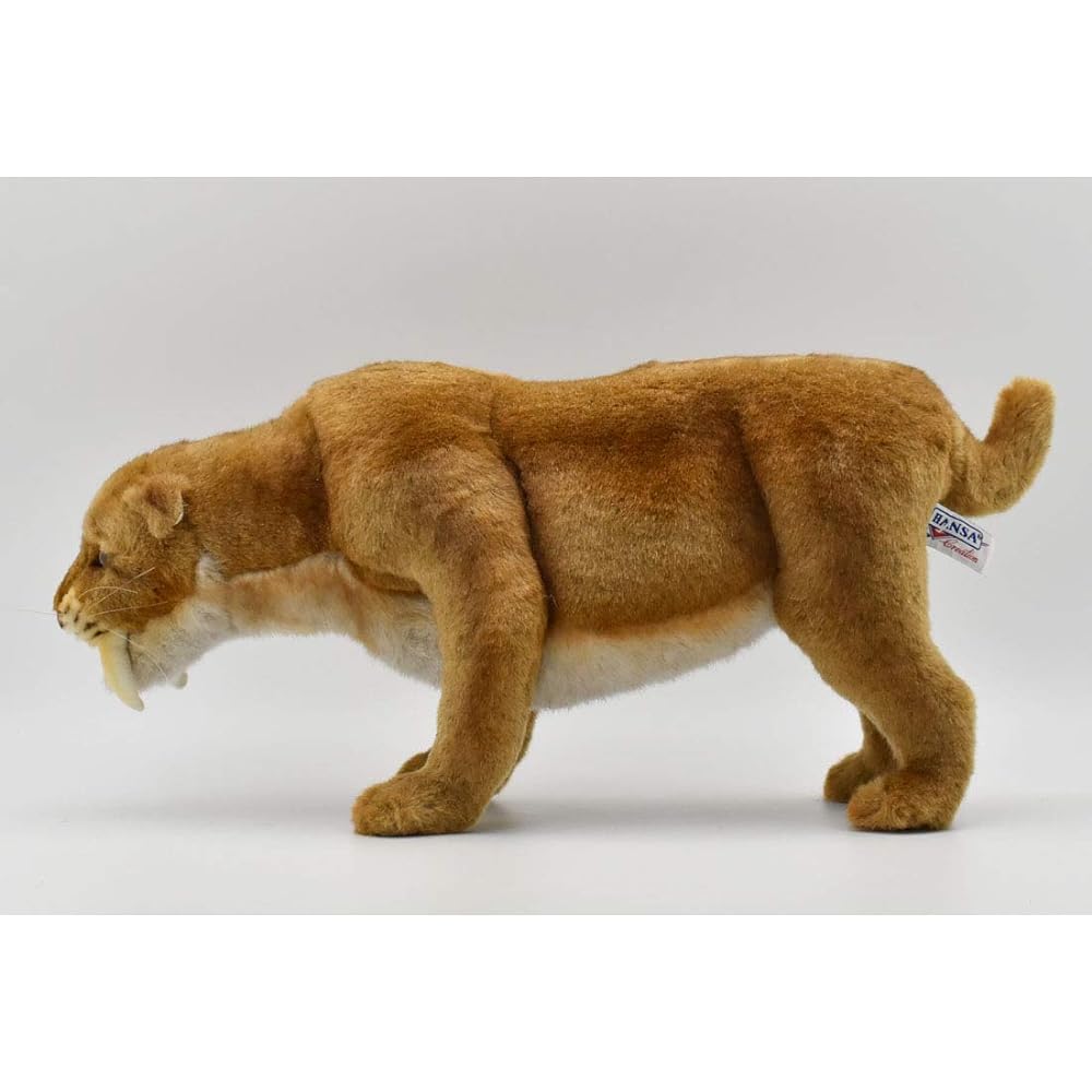 HANSA Animal Stuffed Toy Sabertooth No.4885