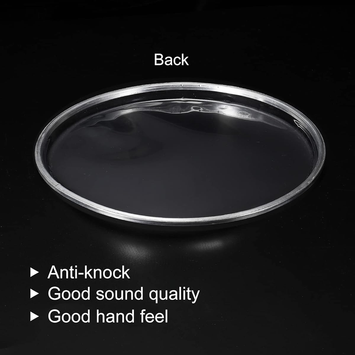 MECCANIXITY 20 inch drum head drum skin sound control PET material transparent