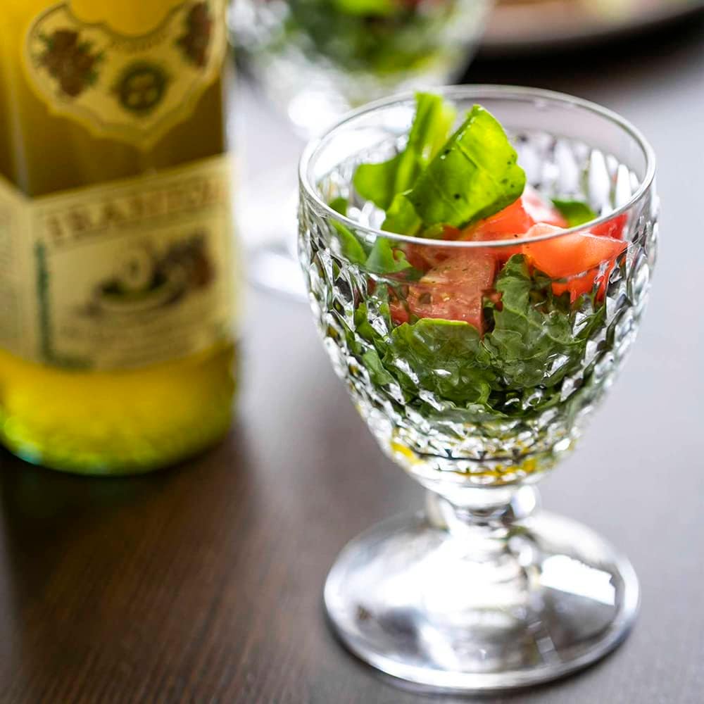 [Regular Imported Product] Villeroy & Boch Glass Set Boston Wine Glasses Clear 220ml Set of 4 Dishwasher Safe 11729900304P