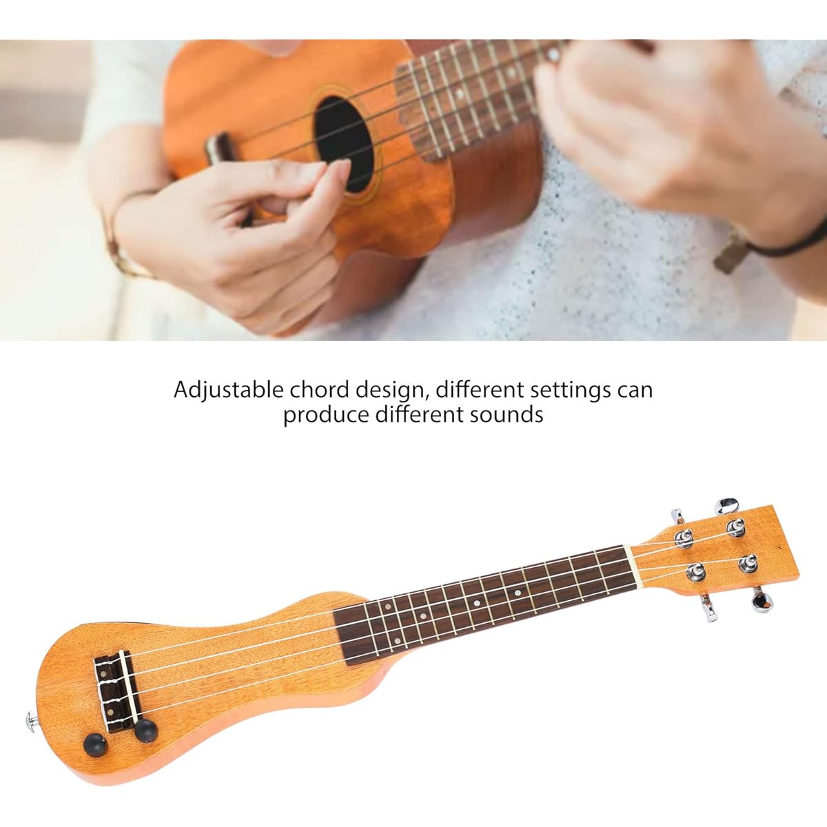 Ukulele warm sound high strings beginner 4-string ukulele
