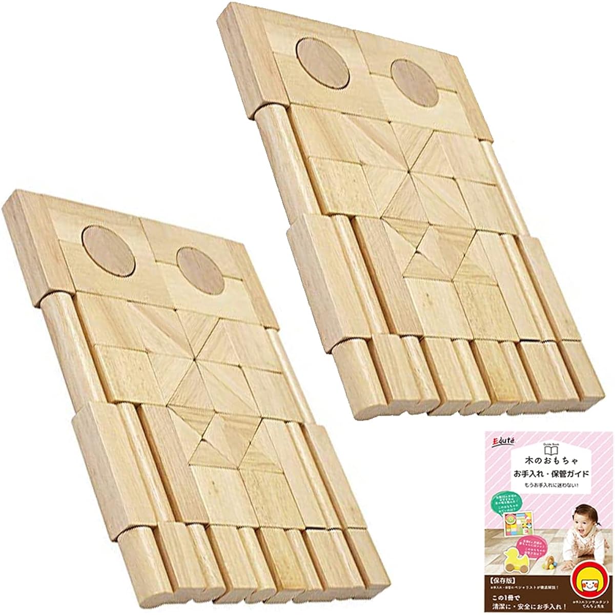 Edutē Edute Aimutoy Creative Blocks Building Blocks 100 Pieces Educational Toy 1 Year Old Birthday Gift for Boys and Girls