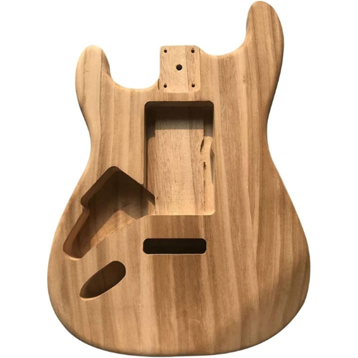 Guitar DIY Accessories Maple Wood and Humbuck Pickup Hole for Unfinished Electric Guitar Barrel Body Guitar Body (Color : 1)