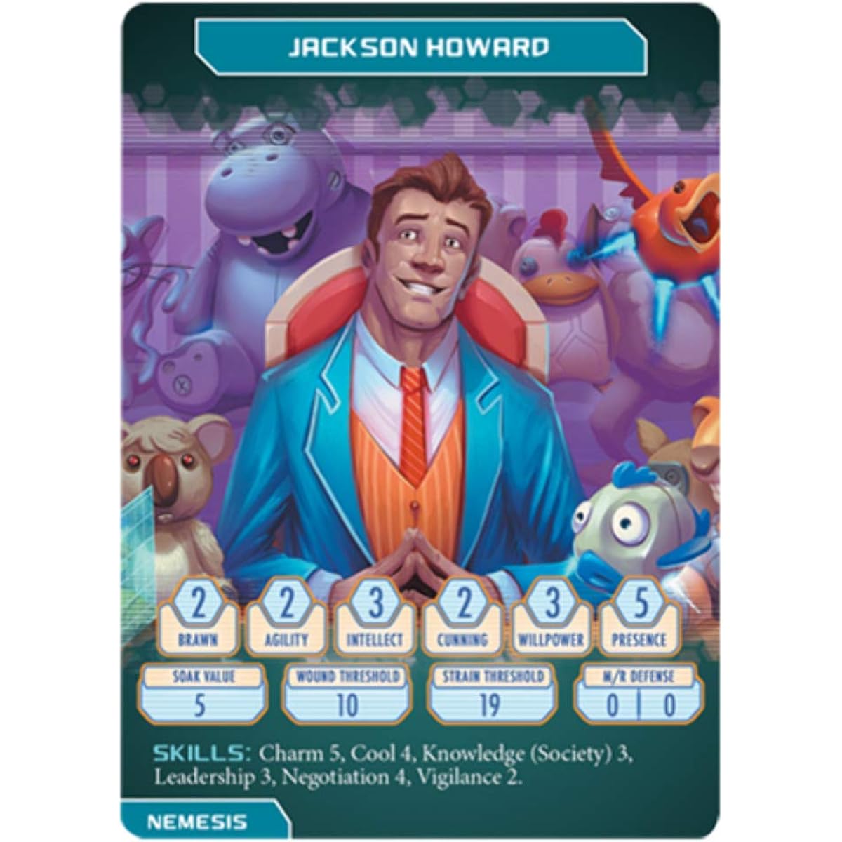 Genesys RPG: Counter Deck - Runners, Marks, Criminals.